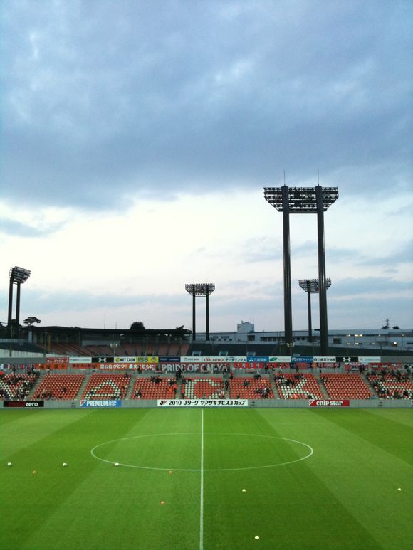 2010/04/14 NACK5スタジアム大宮着