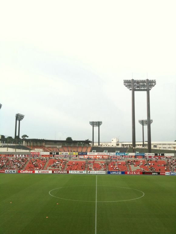 2010/07/17 NACK5スタジアム大宮着