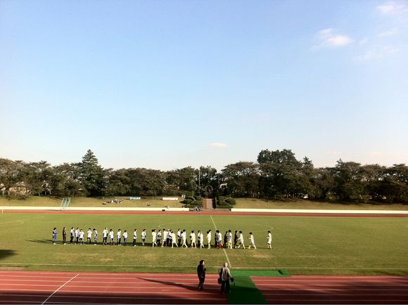 2011/10/29 引き続き武蔵野陸上競技場