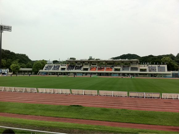 2011/06/12 町田陸上競技場着