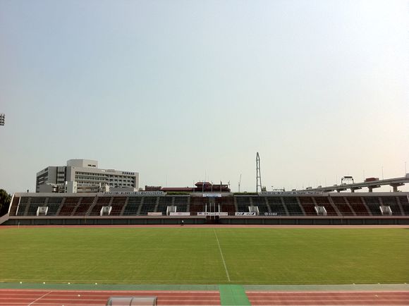 2011/09/14 江戸川区陸上競技場着