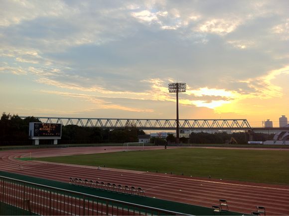 2011/11/23 江東区夢の島競技場着