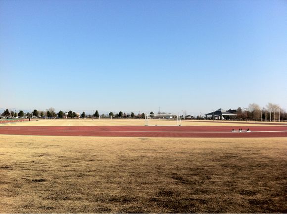 2012/02/05 熊谷スポーツ文化公園補助陸上競技場着