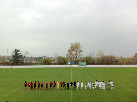 2012/04/22 保土ヶ谷公園サッカー場着