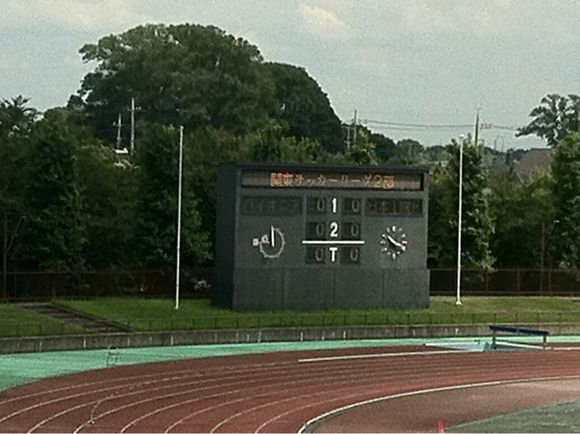 2012/08/04 川越運動公園陸上競技場着