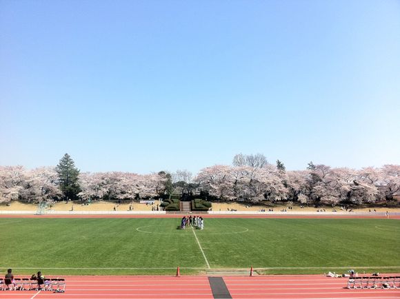 2012/04/08 引き続き武蔵野陸上競技場