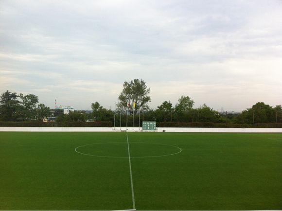 2012/07/14 保土ヶ谷公園サッカー場着