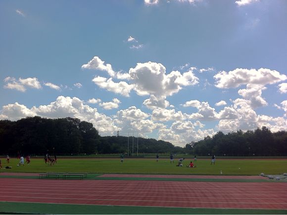 2012/08/19 新座市総合運動公園陸上競技場着