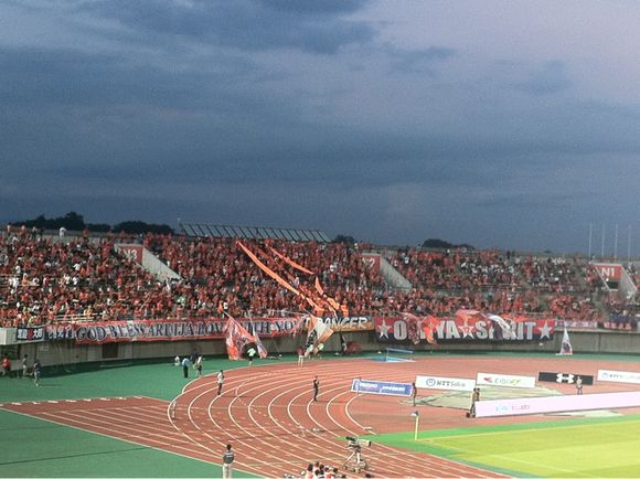 2012/09/15 熊谷スポーツ文化公園陸上競技場着