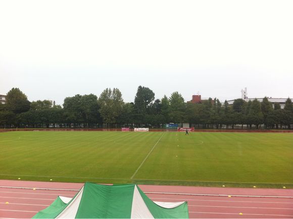 2012/10/07 川口市青木町運動公園陸上競技場着