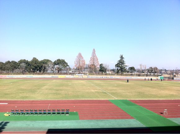 2012/12/16 栃木市総合運動公園陸上競技場着