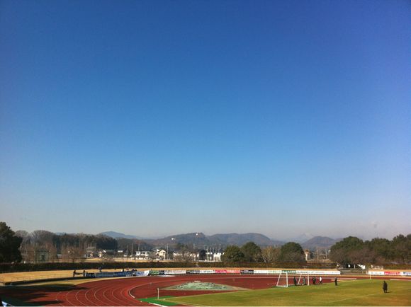 2012/12/16 栃木市総合運動公園陸上競技場着