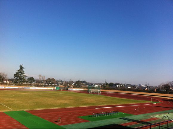 2012/12/16 栃木市総合運動公園陸上競技場着