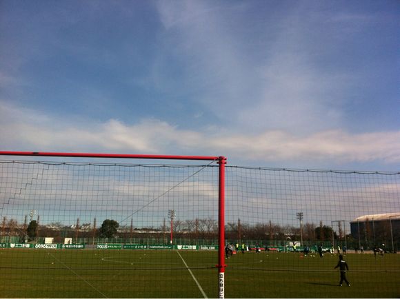 2013/02/05 大原サッカー場着