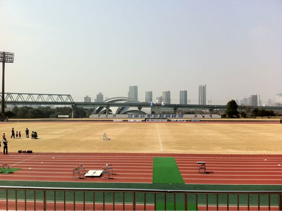 2013/03/10 江東区夢の島競技場着