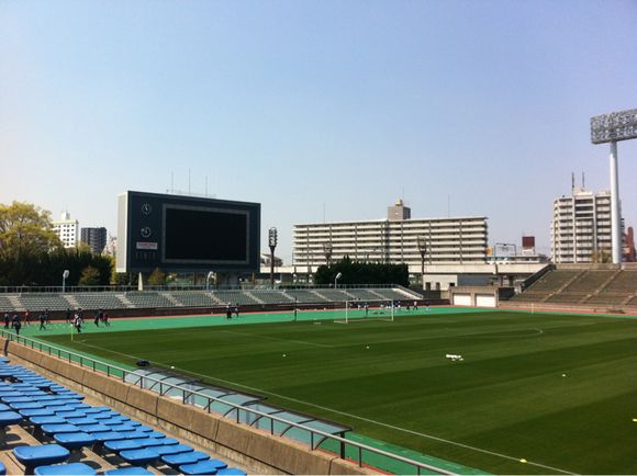 2013/04/13 キンチョウスタジアム着