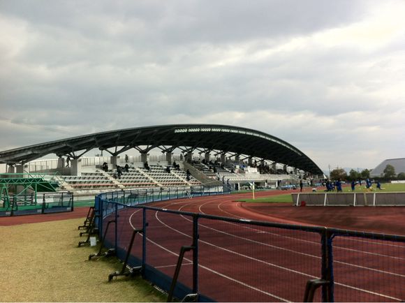 2012/11/03 SAGAWA SHIGA FC SGホールディングス守山陸上競技場着