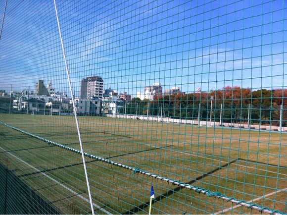 2012/12/02 東京ガス深川グラウンド、ハーフタイム中