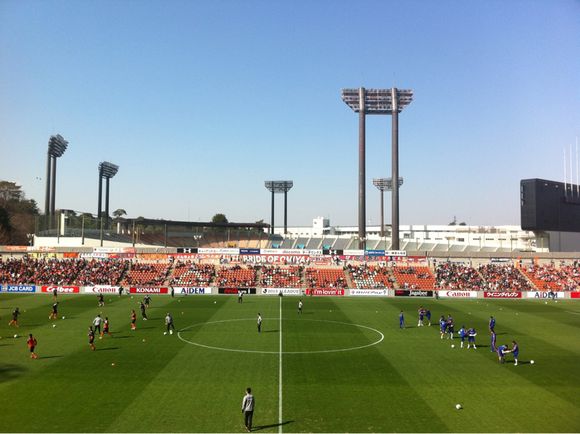 2013/03/16 NACK5スタジアム大宮着