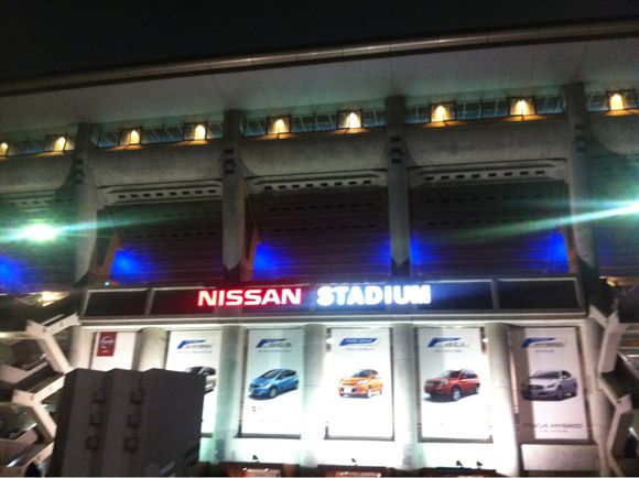 2013/03/30 日産スタジアム着