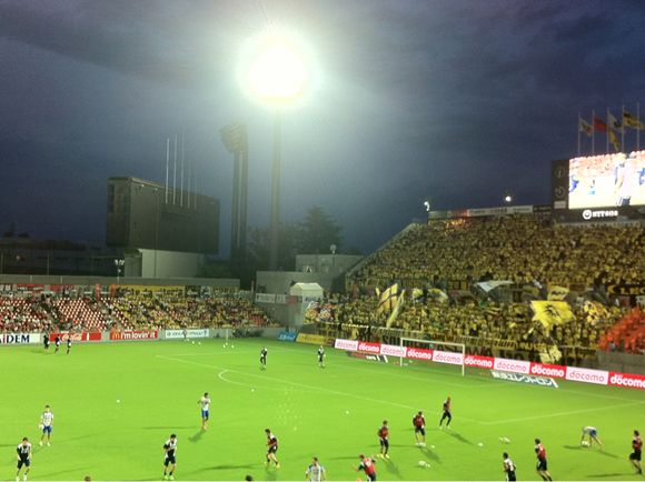 2013/08/24 NACK5スタジアム大宮着