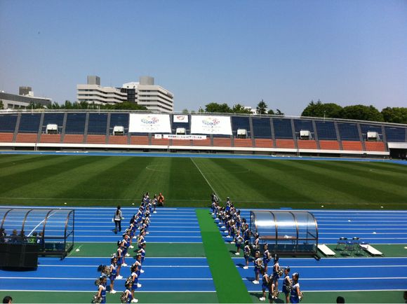 2013/05/05 駒沢陸上競技場着