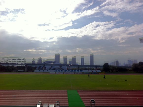 2013/09/23 江東区夢の島競技場着