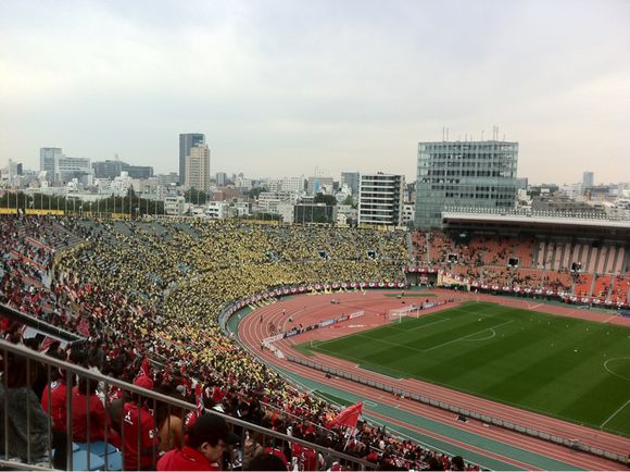 2013/11/02 国立競技場着