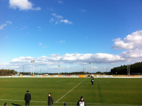 2013/11/08 引き続き、十和田市高森山総合運動公園球技場