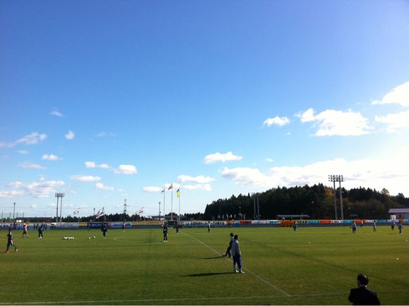 2013/11/09 十和田市高森山総合運動公園球技場着