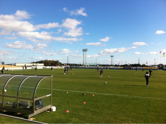 2013/11/09 十和田市高森山総合運動公園球技場着