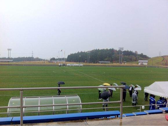 2013/11/10 十和田市高森山総合運動公園球技場着