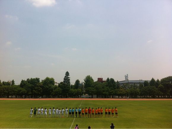 2014/05/24 川口青木公園陸上競技場着