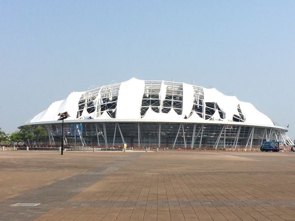 2014/07/27 熊谷スポーツ文化公園陸上競技場…その周辺に着