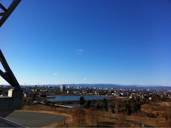 2014/01/19 熊谷スポーツ文化公園陸上競技場着