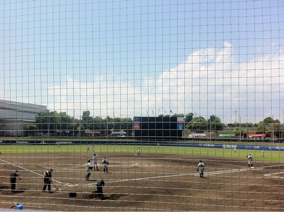 2014/05/16 鎌ヶ谷球場着