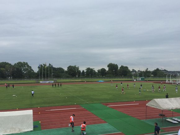 2014/07/05 栃木市総合運動公園陸上競技場着