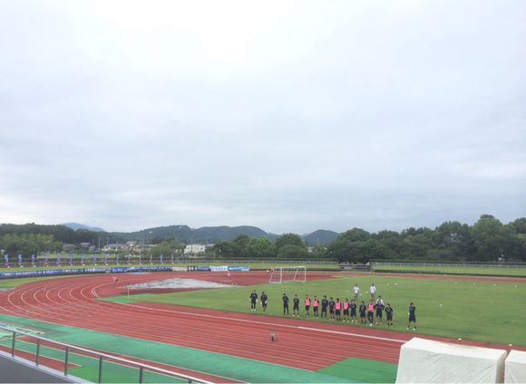 2014/07/05 栃木市総合運動公園陸上競技場着