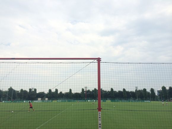 2014/07/13 大原サッカー場着