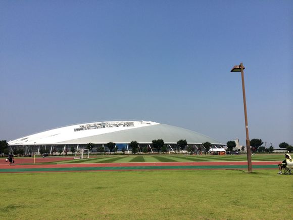 2014/07/27 熊谷スポーツ文化公園陸上競技場…その周辺に着