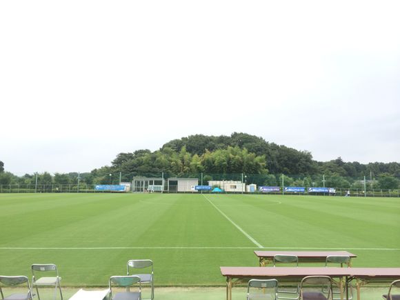 2014/08/16 秋葉の森総合公園サッカー場着