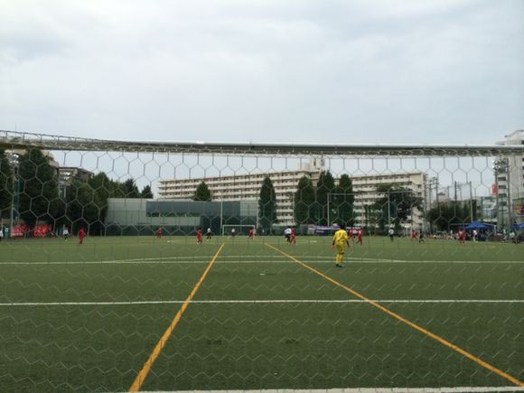 2014/09/20 三菱養和巣鴨グラウンド着