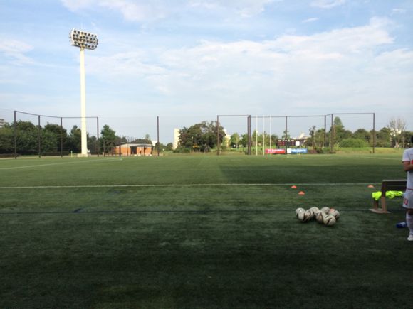 2014/09/06 赤羽スポーツの森公園競技場着