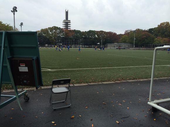 2014/11/01 駒沢オリンピック公園陸上競技場着