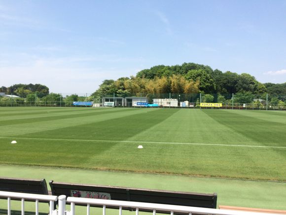 2015/05/03 秋葉の森総合公園サッカー場着