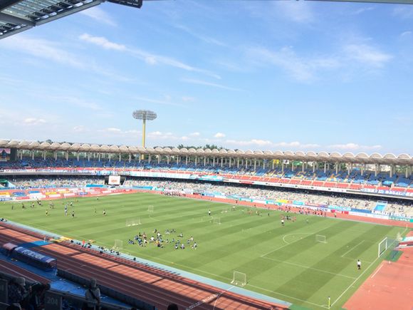 2015/06/20 等々力陸上競技場着