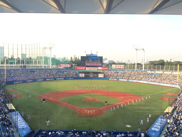 2015/07/25 明治神宮球場着