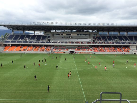 2015/08/23 南長野運動公園総合球技場着