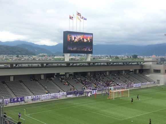 2015/08/23 南長野運動公園総合球技場着