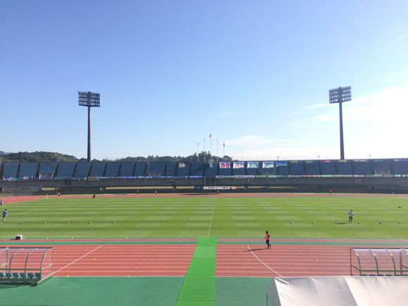 2015/11/21 高知県立春野総合運動公園陸上競技場着